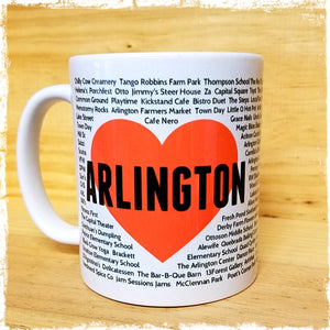 Arlington Heart Mug