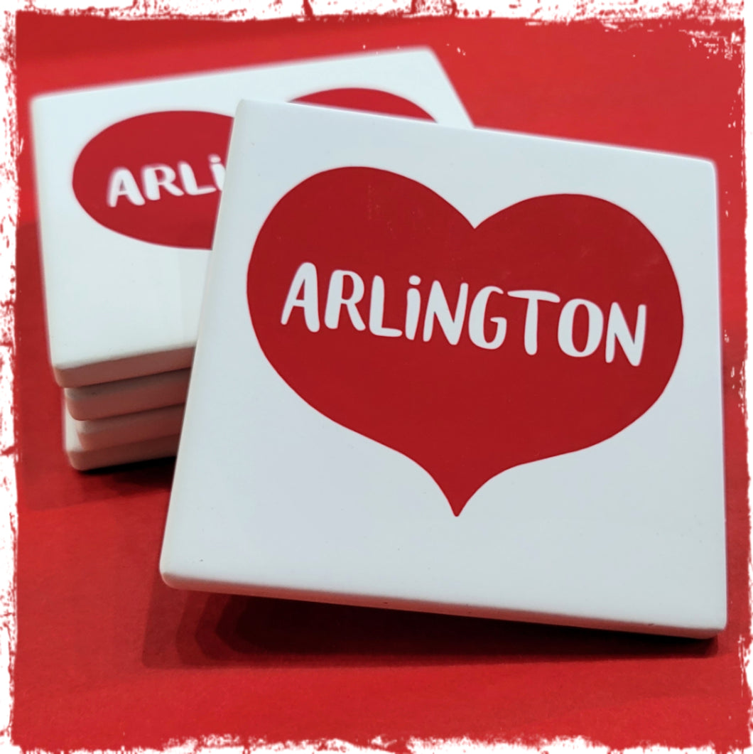 Heart Arlington Coaster