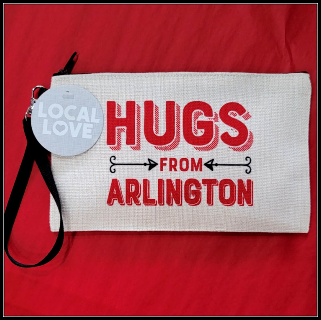 Hugs From Arlington Zip Pouch