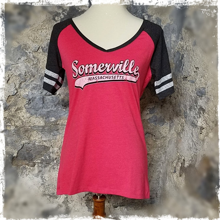 Somerville Ladies' V-Neck Tee