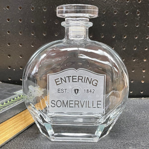 Entering Somerville 32oz Decanter