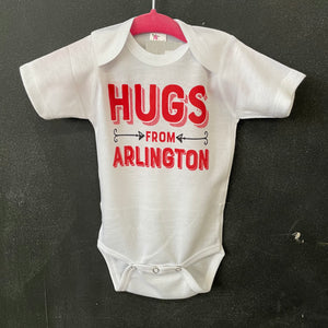 Hugs From Arlington Onesie