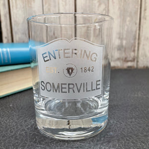 Entering Somerville 14oz Whiskey Tumbler