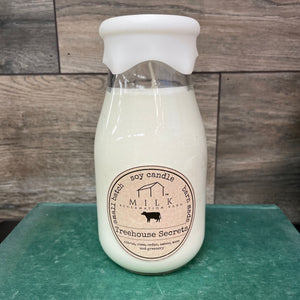 Milk Bottle Scented Candle